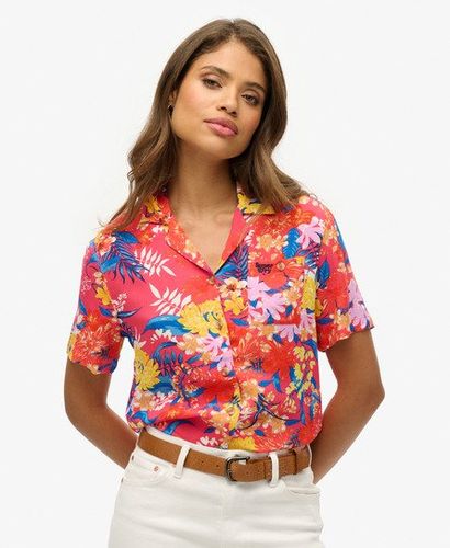 Damen Beach Resort Hemd - Größe: 38 - Superdry - Modalova