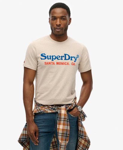 Herren Venue Duo Logo-T-Shirt, , Größe: XL - Black Friday & weitere Preisnachlässe - Superdry - Modalova