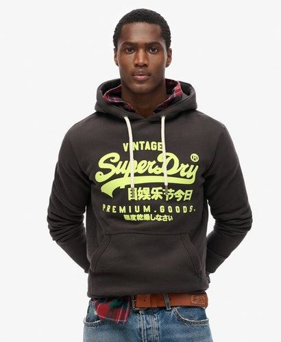 Herren Neon Hoodie - Größe: M - Superdry - Modalova