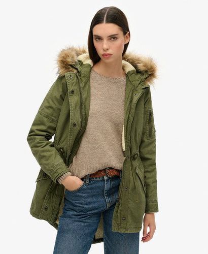 Damen Field Parka - Größe: 36 - Superdry - Modalova