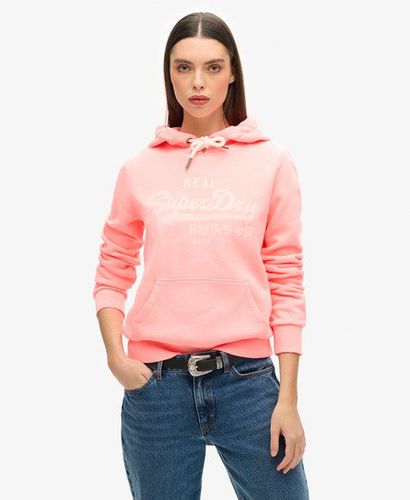 Damen Neon Hoodie mit Grafikprint, Größe: 36 - Superdry - Modalova