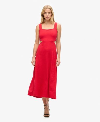 Robe Mi-longue Ajourée en Jersey Taille: 42 - Superdry - Modalova