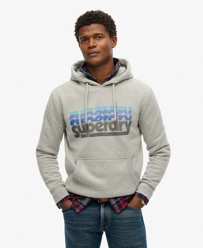 Herren Stacked Hoodie - Größe: L - Superdry - Modalova