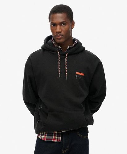 Herren Locker Geschnittenes Utility Sport Hoodie mit Logo - Größe: XL - Superdry - Modalova
