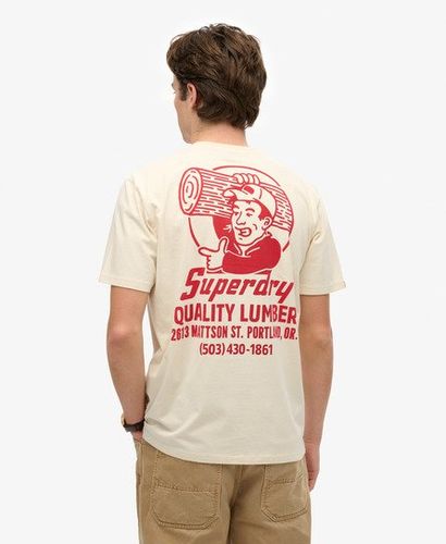 Men's Locker Geschnittenes Trade Tools T-shirt - Größe: S - Superdry - Modalova