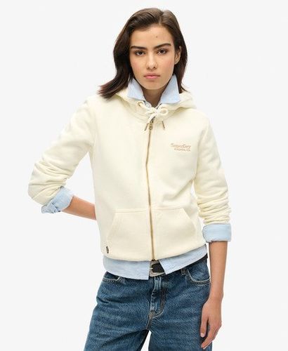 Damen Essential Kapuzenjacke mit Logo - Größe: 44 - Superdry - Modalova