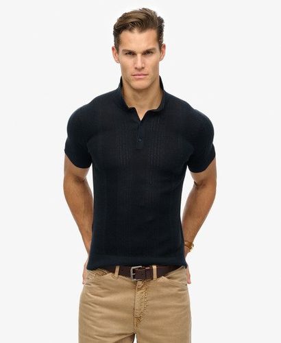 Herren Kurzärmeliges Strick-polohemd - Größe: Xxl - Superdry - Modalova