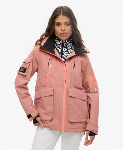 Damen Sport Ski Ultimate Rescue Jacke - Größe: 42 - Superdry - Modalova