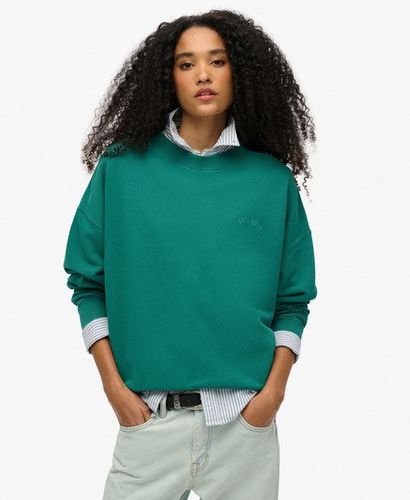 Women's Essential Logo Sweatshirt in Übergröße mit Rundhalsausschnitt - Größe: 36 - Superdry - Modalova
