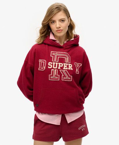 Damen Lässiges Athletic Essentials Hoodie mit Applikation - Größe: 42 - Superdry - Modalova