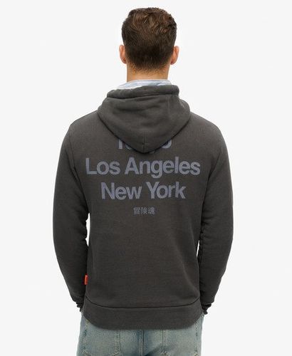 Herren Core City Hoodie mit Logo - Größe: Xxxl - Superdry - Modalova