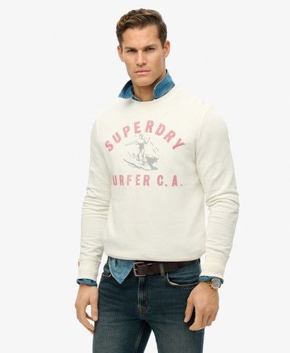 Herren Lässiges Lo-fi Outdoor Sweatshirt mit Rundhalsausschnitt - Größe: XL - Superdry - Modalova