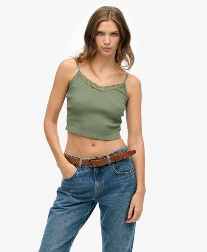 Caraco Court à Liseré en Dentelle Athletic Essentials Taille: 14-16 - Superdry - Modalova