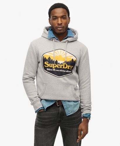 Herren Sun Tab Hoodie - Größe: L - Superdry - Modalova