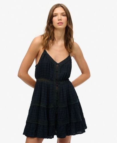 Robe Caraco à Liseré en Dentelle Alana Taille: 42 - Superdry - Modalova