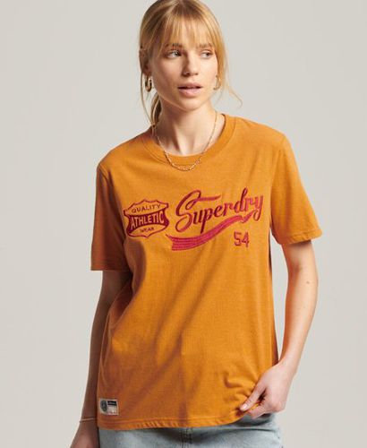 T-shirt Vintage Script Style College - Superdry - Modalova