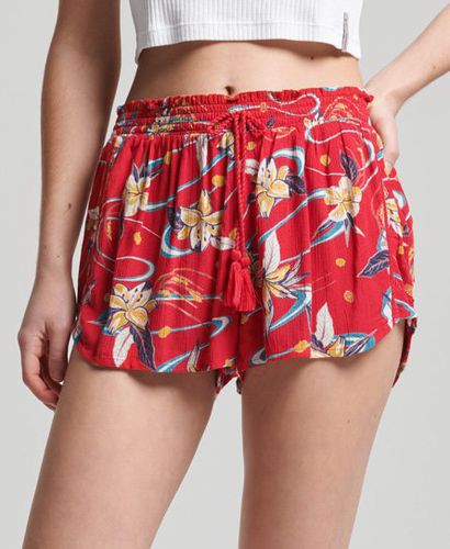 Women's Beach Shorts mit Print im Vintage-Look - Größe: 36 - Superdry - Modalova