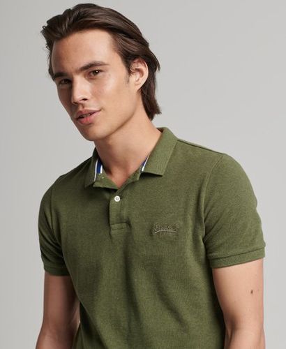 Polo Classique en Piqué de Coton Biologique Essential Taille: S - Superdry - Modalova