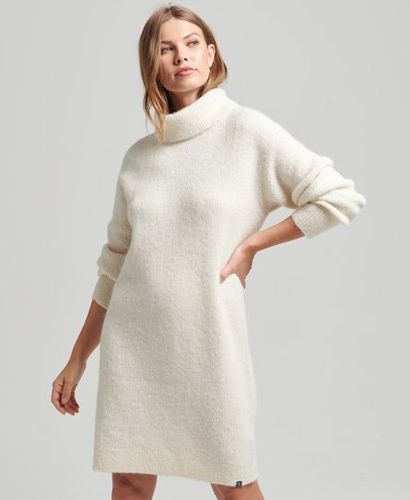 Robe Pull en Tricot à col Roulé Taille: 38 - Superdry - Modalova