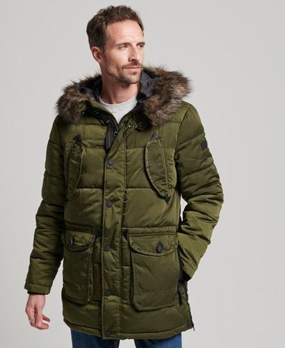 Parka Superdry Kaki pour Homme Modalova