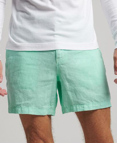 Herren Shorts aus überfärbtem Leinen - Größe: S - Xmas deals - Superdry - Modalova