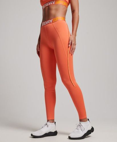 Sport Legging Moulant élastiqué Train Siglé Taille: 38 - Superdry - Modalova
