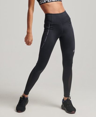 Sport Legging Moulant Long en Mesh Active, Aux s, Taille: 34 - Superdry - Modalova