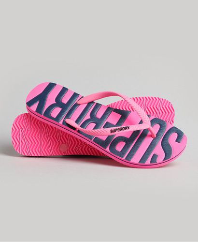 Women's Flip-Flops im Vintage-Stil - Größe: S - Superdry - Modalova