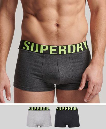 Men's Unterhosen aus Bio-Baumwolle mit Logo, Doppelpack - Größe: S - Superdry - Modalova