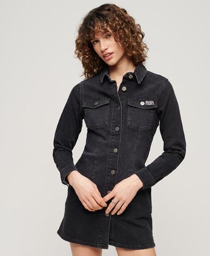 Robe en Jean Ajustée Taille: 44 - Superdry - Modalova