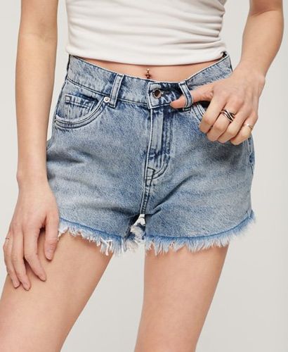 Short en Jean Taille Haute Taille: 38 - Superdry - Modalova