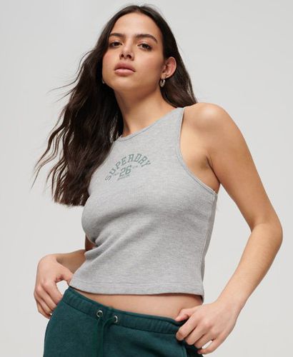 Women's Athletic Essentials Waffle Tank Top - Größe: 36 - Superdry - Modalova