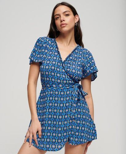 Dames Imprimé Robe Courte Portefeuille Vintage, et , Taille: 34 - Superdry - Modalova