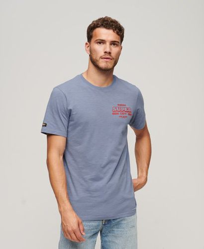 Herren Workwear T-Shirt mit Schriftzug - Größe: S - Superdry - Modalova