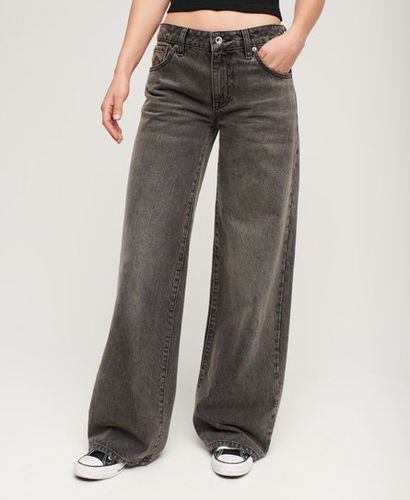Women's Jeans aus Bio-Baumwolle mit Weitem Beinschnitt - Größe: 26/30 - Superdry - Modalova