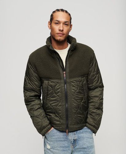 Veste en jean homme Superdry Style track Rouge - ZESHOES