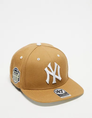 MLB NY Yankees - Casquette de baseball unisexe - Beige - 47 Brand - Modalova