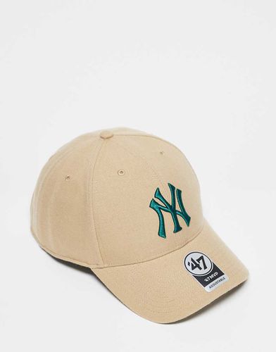 New York Yankees - Casquette contrastante - Beige - 47 Brand - Modalova