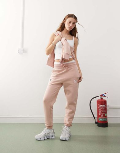 Pantalon de jogging d'ensemble avec petit motif NY Yankees - Mauve cendré - 47 Brand - Modalova