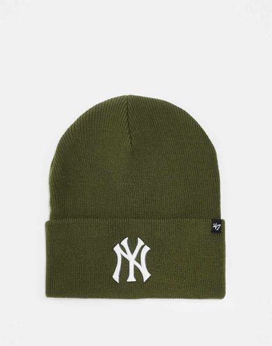 New York Yankees - Bonnet en velours côtelé - Kaki - 47 Brand - Modalova