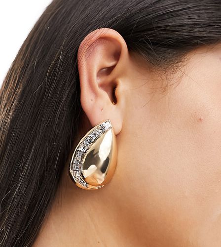 Boucles d'oreilles pendantes en plaqué or 18 carats avec ornements - 8 Other Reasons - Modalova