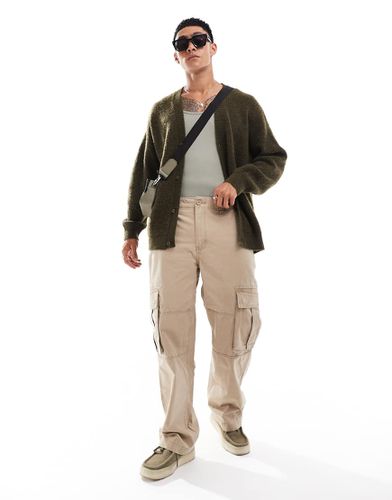 Cotton On - Pantalon fonctionnel baggy en tissu ripstop avec poches - Camel clair - Cotton:on - Modalova