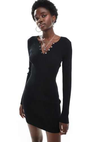 Robe courte en maille ctele - Cotton On - Modalova