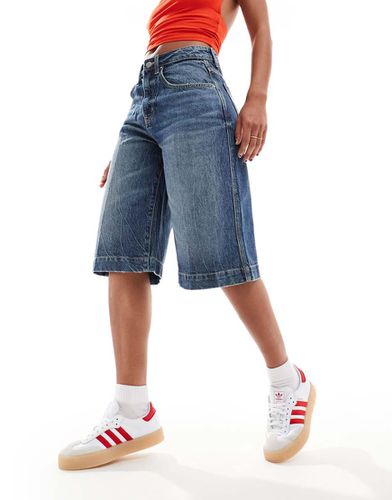 Cotton On - Short baggy en jean style années 90 - cendré - Cotton:on - Modalova