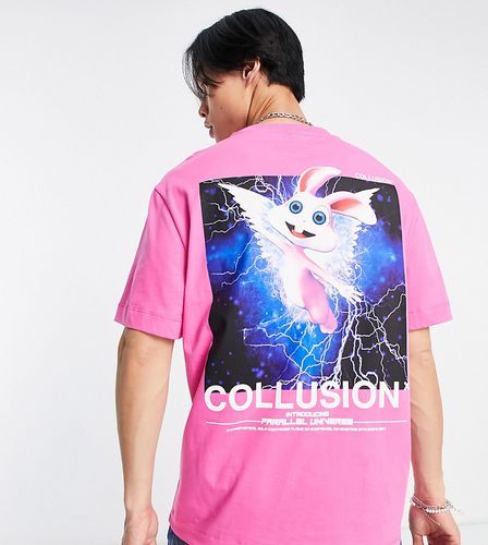T-shirt à imprimé éclair - Collusion - Modalova