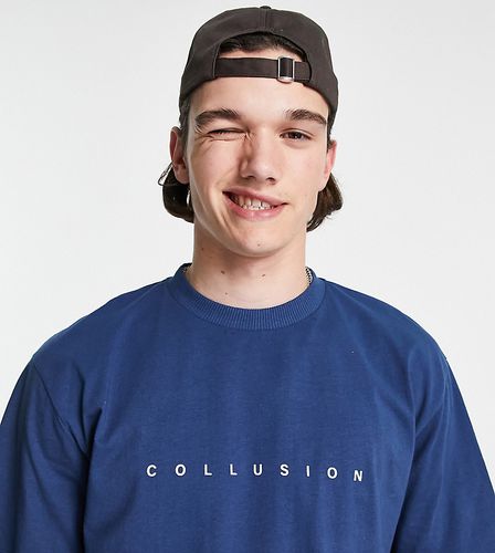 T-shirt à logo - cendré - Collusion - Modalova