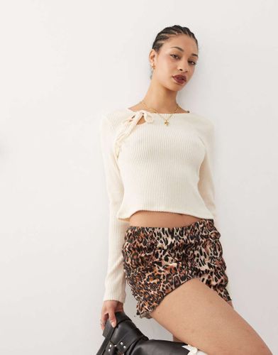 Top ctel avec dcoupe et liens - Collusion - Modalova