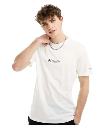 Exclusivité ASOS - CSC - T-shirt basique à logo - Columbia - Modalova