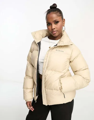 Puffect - Manteau à fermeture éclair - Beige - Columbia - Modalova