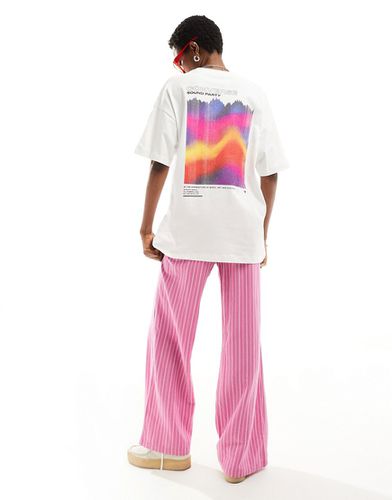 T-shirt à motif ondulé coloré - Converse - Modalova